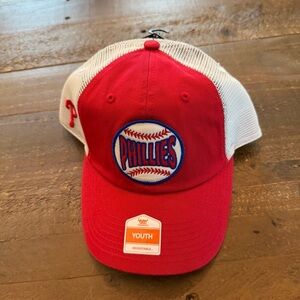 Fan Favorite MLB Phillies Youth Adjustable Cap